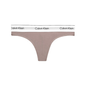 Dámske tangá Modern Cotton Nat QF7050E-5R4 - Calvin Klein L