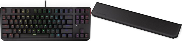 Endorfy Klawiatura Endorfy Thock TKL Kailh Red (EY5A003) + Podkładka pod nadgarstki Thock TKL Palm Rest