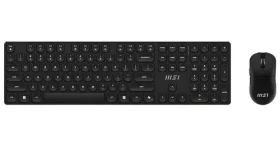 MSI FORGE K210 čierna / Bezdrôtová sada klávesnice a myši / bezdrôtová / dobíjacia / USB / CZ+SK layout (S11-43CS208-Y92)