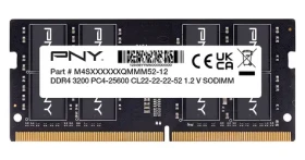 PNY Performance 16GB DDR4 3200MHz / Operačná pamäť / SO-DIMM / CL22 / 1.2V (MN16GSD43200-SB)