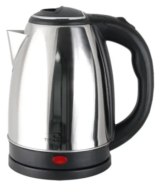 Titanum TKK102S strieborná / Rýchlovarná kanvica / 1800 W / 1.8 l / nerez (TKK102S)