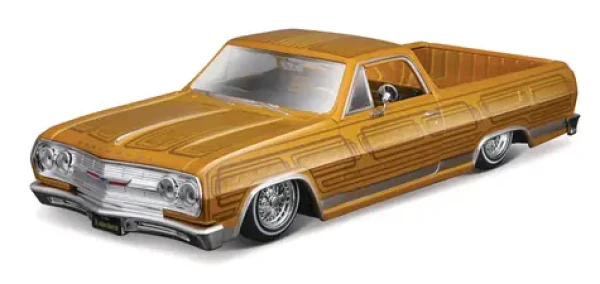 Maisto Design Lowriders - 1965 Chevrolet El Camino hnedá