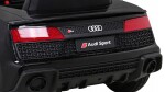 Mamido Detské elektrické autíčko Audi R8 Lift čierne