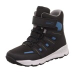 Chlapčenské zimné topánky FREE RIDE Black/Blue Gore-Tex, Superfit , 1-000568-0000, čierna - 34
