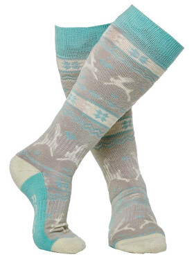 ROJO CUPID CANEL BLUE PRINT kompresné ponožky - 38-41