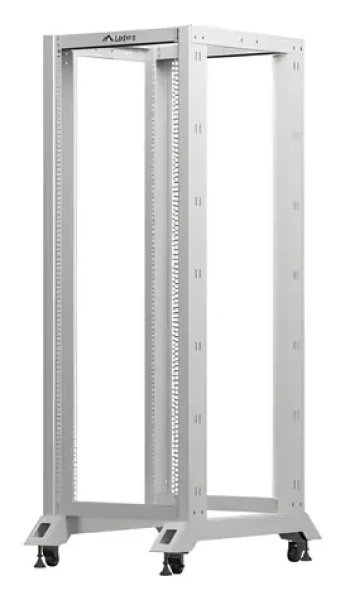 Lanberg Open Rack 32U sivý / Otvorený rack / 19" / 600 x 800 mm / nosnosť 600 kg (OR01-6832-S)