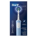 Oral-B Vitality Pro Protect X Clean modrá / Eletrická zubná kefka / oscilačné / 3 režimy / 2D technológia (Vitality Pro Protect X Clean V)