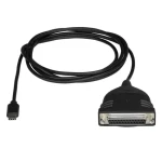 StarTech adaptér USB-C na DB25 čierna / 1.8m (ICUSBCPLLD25)