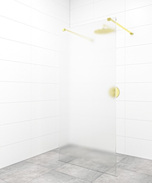 Sprchová zástena Walk-in 110 cm SAT vo farbe profilu zlatá SATBWI110MSZAVZ SATBWI110MSZAVZ