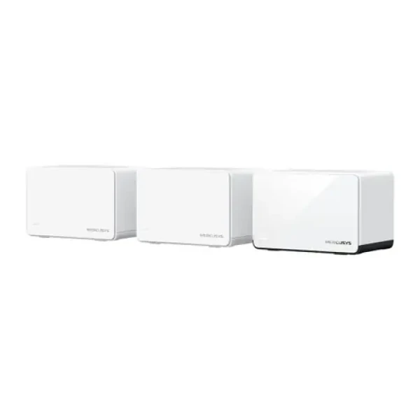 TP-LINK Mercusys Halo H85X (3-pack) / Wi-Fi router AX3000 / Dual-band / 2.4 GHz 574Mbps / 5 GHz 2402Mbps / 3x GLAN (Halo H85X(3-pack))