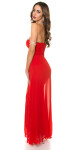 Red-Carpet-Look! sexy Koucla evening Goddess-dress white L