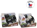 MaDe 16718 - Auto off - road, vojenský, 2 farby, 20 x 13 x 13 cm