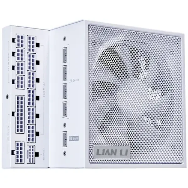 Lian Li EDGE EG1000 80 PLUS Platinum biela / ATX 3.1 / 1000W / 80PLUS Platinum / Aktívne PFC / modulárne (EG1000 WHITE)