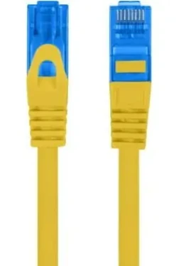 Lanberg CAT6A S/FTP 5m žltá / Patch kábel / LSZH / CCA / Fluke Passed (PCF6A-10CC-0500-Y)