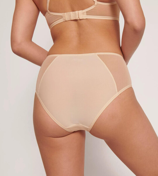 Dámske nohavičky Soft ADAPT High Waist - NATUREL (076) - telová 00RB - SLOGGI BROWN XL