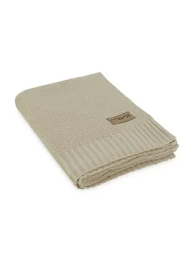 Momi HUG Detská pletená deka béžová (AKCE00059)