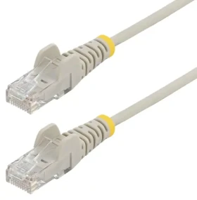 StarTech CAT6 Slim šedá / Síťový kabel / U/UTP / RJ-45 / 5 m / PoE (N6PAT5MGRS)