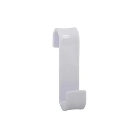 MSV závesný háčik na sprchovú zástenu biely / plast (3700703954187)