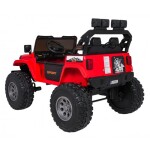 Mamido Elektrické autíčko Extreme Sport 4x4 s premenlivou veľkosťou červené