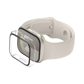 Belkin ScreenForce 2v1 ochranné púzdro pre Apple Watch Series 4/5/6/SE/7/8/9 (44/45mm) číra (OVG004zzCL-REV)