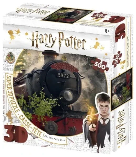 Prime 3D Puzzle Harry Potter: Rokfortský expres 3D