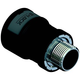 Fränkische Rohrwerke 4890473800 šróbenie 57.5 mm čierna 6 ks; 4890473800