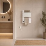 Mereo Elektrický sušiak uterákov, 2 moduly, biely MT81W