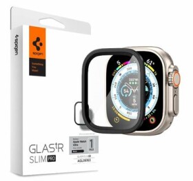 Spigen Glass tR Slim Pre ochranné sklo pre Apple Watch Ultra 49mm čierna (AGL06163)