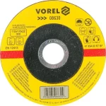 Vorel Rezný kotúč na kov 115 mm / Rezný kotúč / Priemer 115 x 22 mm / Hrúbka 1,0 mm