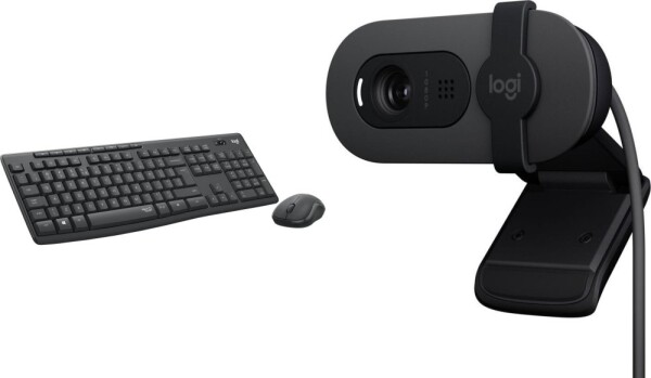 Logitech MK295 Silent Wireless Combo (920-009800) + Brio 100 (960-001585)