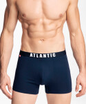 Pánske boxerky ATLANTIC 3Pack tmavo modrá