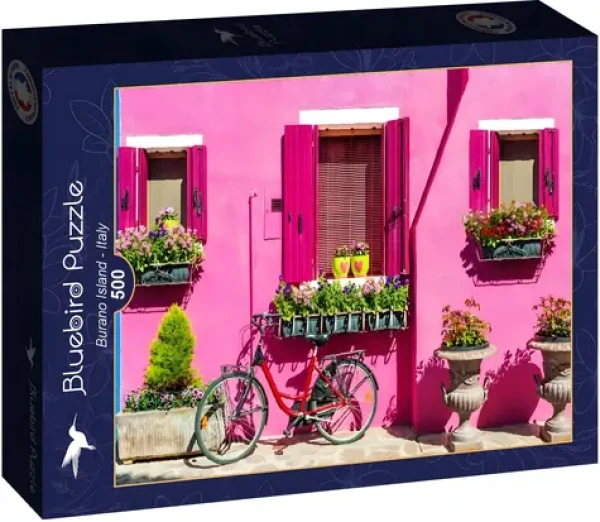 BlueBird Puzzle Ostrov Burano, Taliansko