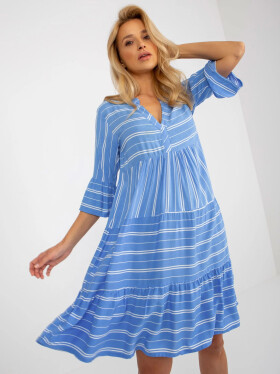 Dámske šaty D73771M30214F modré – FPrice S