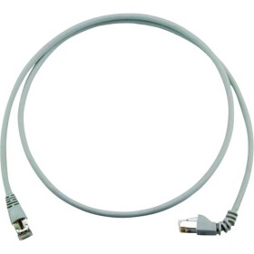 Telegärtner 100008691 RJ45 sieťové káble, prepojovacie káble CAT 6A S/FTP 5.00 m sivá samozhášavý, bez halogénov 1 ks; 100008691