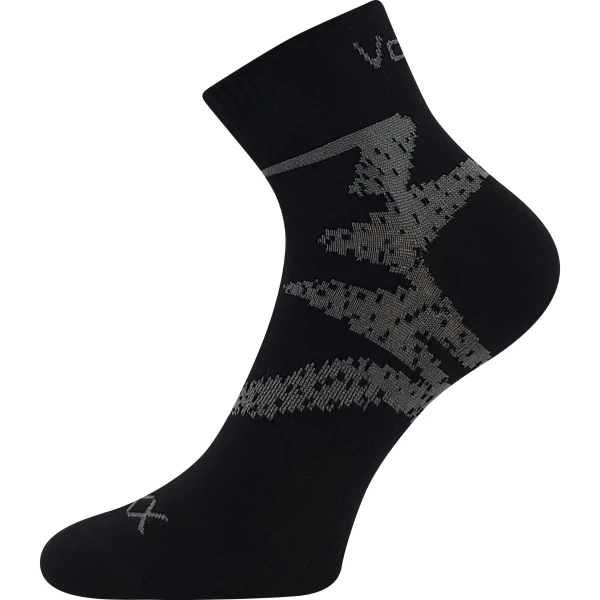 VOXX ponožky Franz 05 black 3 páry 35-38 118177