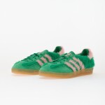Tenisky adidas Gazelle Indoor W Green/ Glow Pink/ Gum EUR 40
