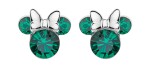 Disney Trblietavé strieborné náušnice kôstky Minnie Mouse ES00028SMAYL.CS