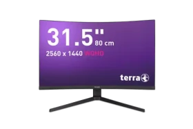 31.5" TERRA 3285W HA čierna / Monitor / VA / QHD / 180Hz / Zakrivený / HDMI/DP/USB-C (3030245)