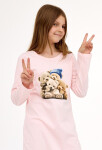 Košeľa Cornette Young Girl 258/196 Bears 2 l/r 134-164 Růžová 158-164