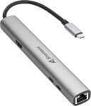 Sharkoon OfficePal Combo Adapter, docking station (gray)