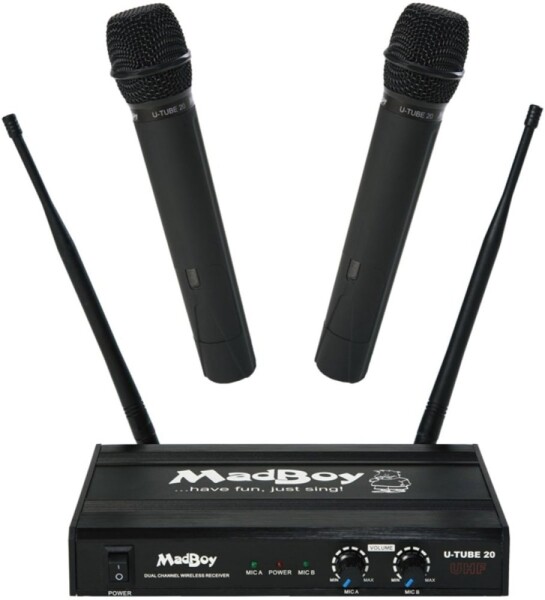 Promate MadBoy U-Tube 20 wireless karaoke microphone pair