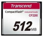 Transcend Compact Flash karta 512MB / pre priemyselné využitie (TS512MCF220I)