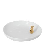 Räder Dekorativní porcelánová miska Golden Rabbit