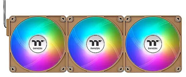 Thermaltake 140mm Thermaltake CT140 EX Reverse ARGB Sync PC Cooling Fan Gravel Sand 3 Pack
