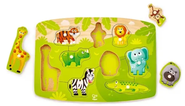 Hape Puzzle na doske - Džungľa