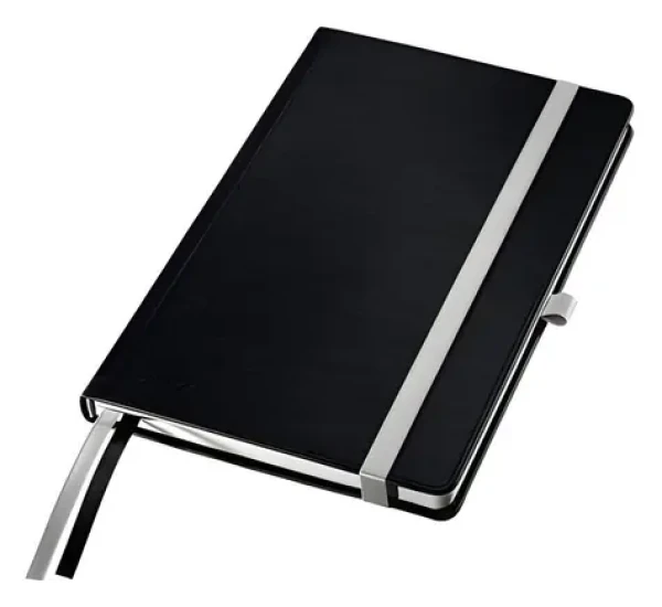 Leitz Zápisník STYLE saténovo čierna / Zápisník / A5 / tvrdé dosky / čisté listy (44520094)