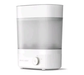 Philips AVENT SCF293/00 biela / parný elektrický sterilizátor / rýchly bezpečný / 6 fliaš AVENT (SCF293/00)