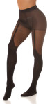 Dámske sexy pančuchy SH6416 black - In-Stylefashion one size