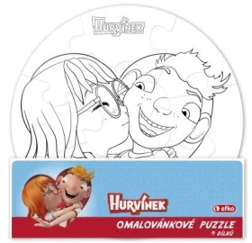 EFKO Puzzle Namaľuj si sám: Hurvínek - kruh