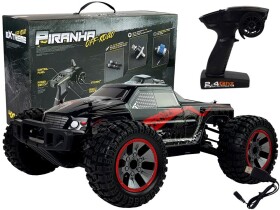 Mamido Auto na diaľkové ovládanie R / C 4x4 1:10 Piranha 40 km / h červené
